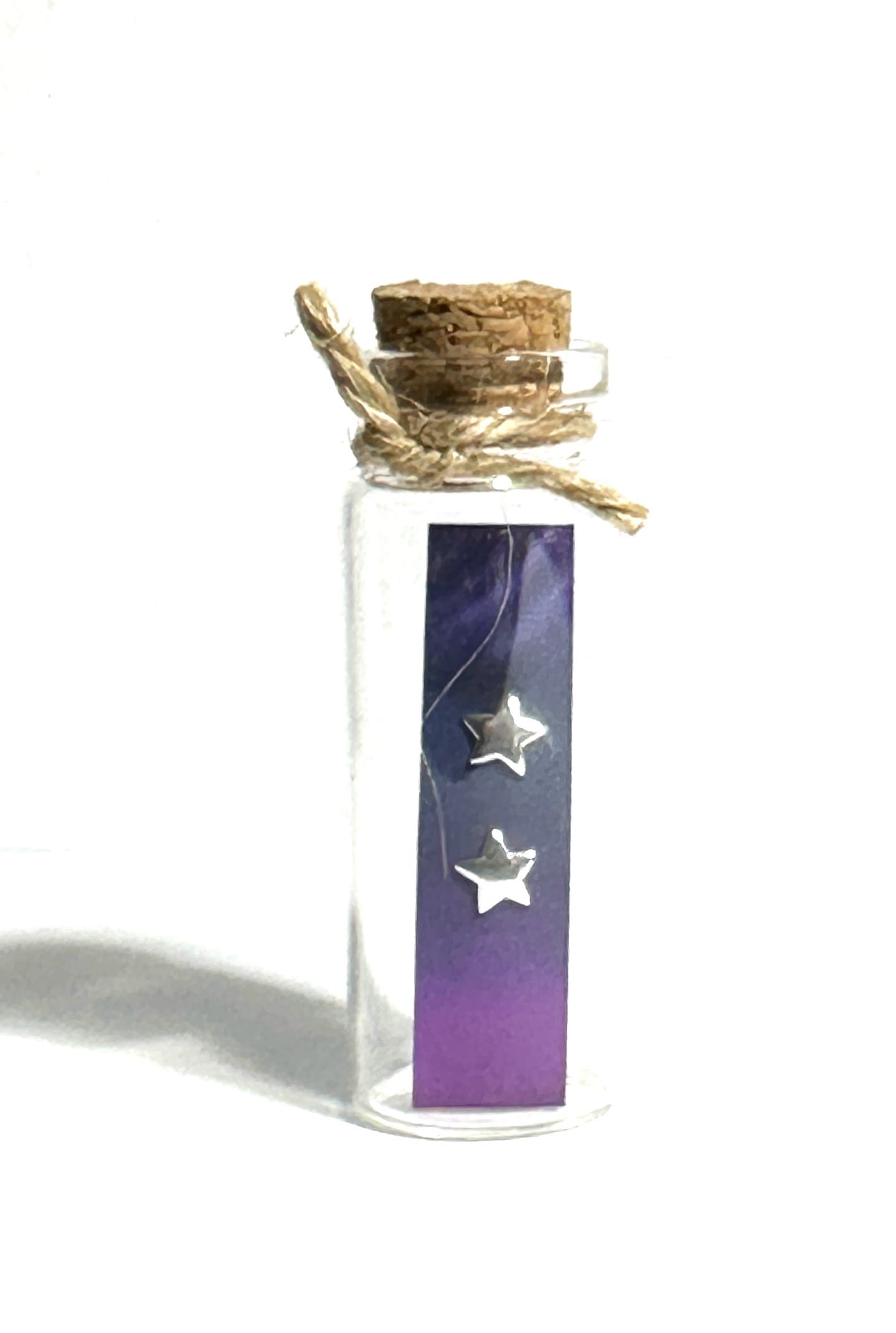 Sterling Silver (STS) Star Shape Earstuds 6mm with Scrolls