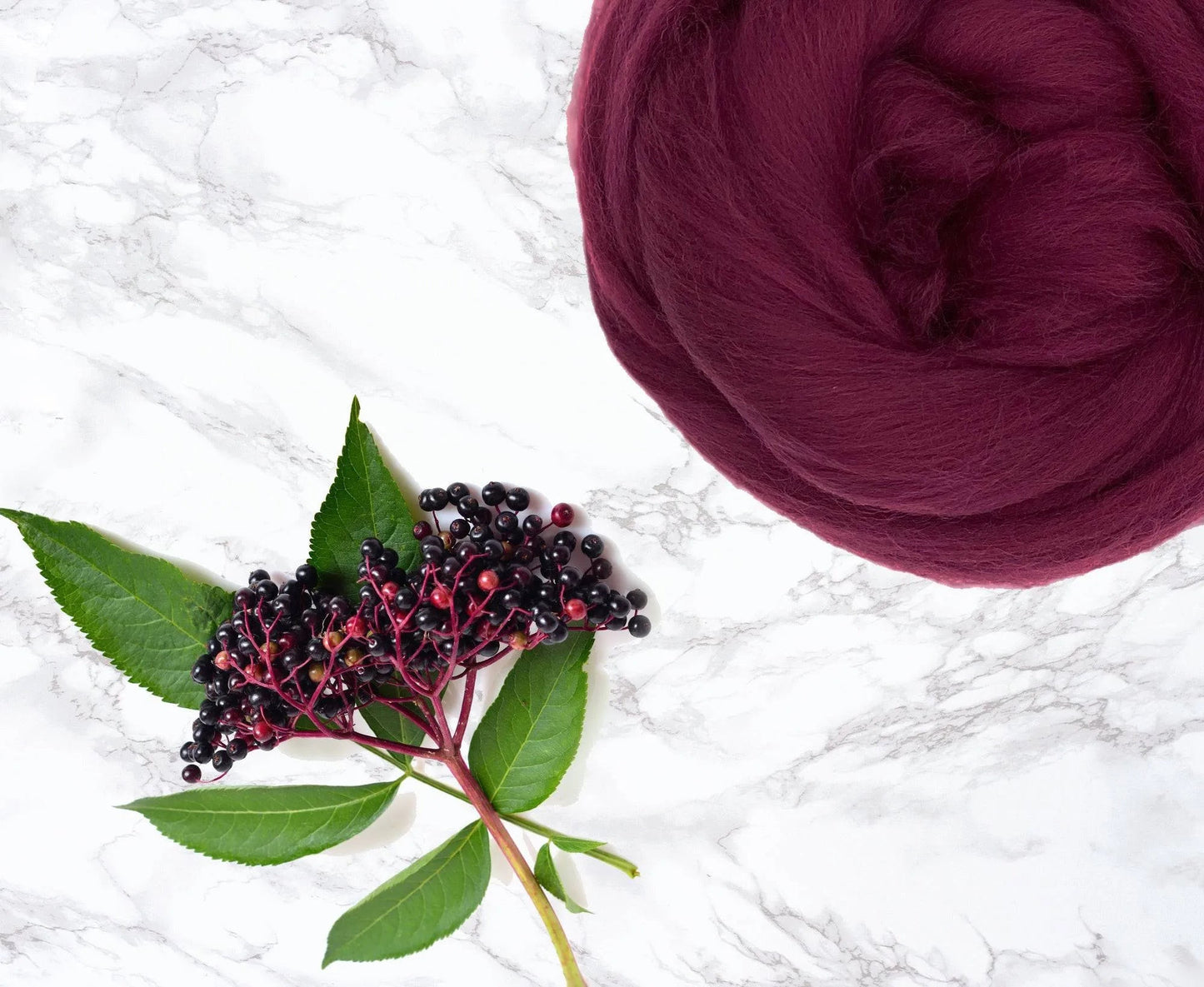 Elderberry Merino Top 25g