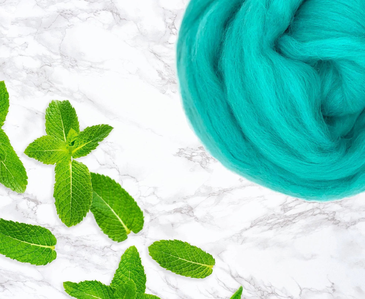 Spearmint Merino Top 25g