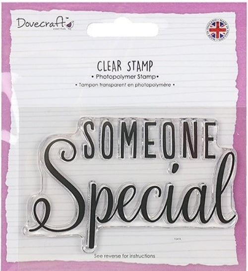 Dovecraft Clear Stamps Someone Special