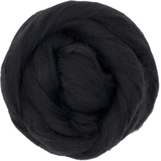 Grey yarn ball on a white background